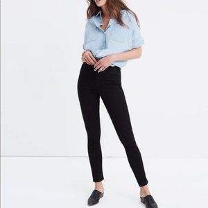 Madewell 10" High-Rise Skinny Jeans in Carbondale Wash